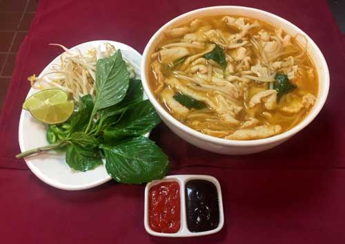 Thai Tom Yung Noodle Soup